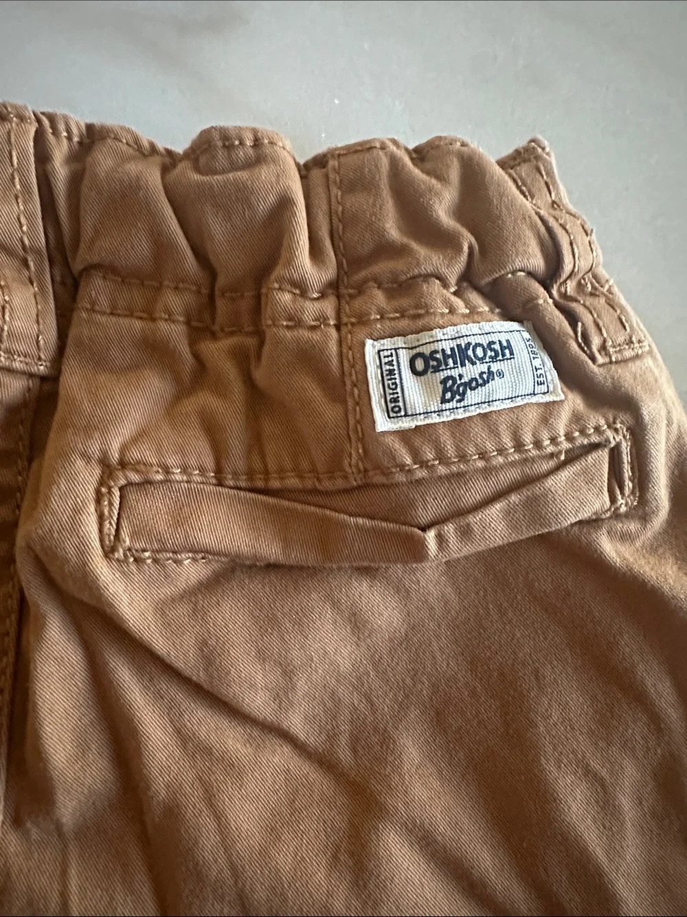 OshKosh B'gosh Tan Stretch Chino Pants
